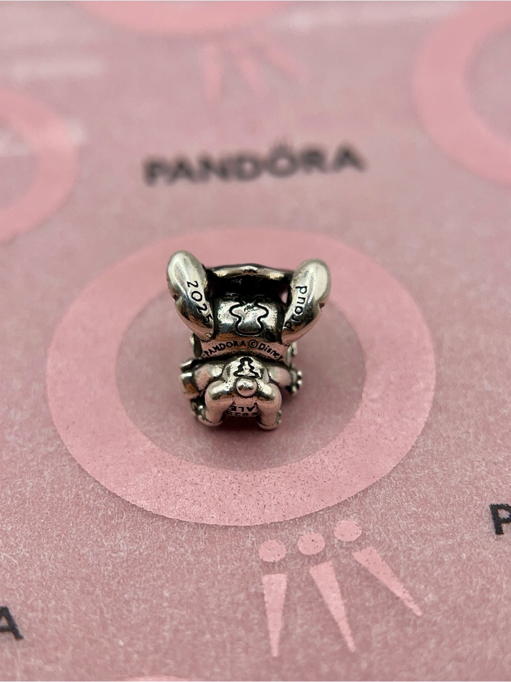Pandora Disney Stitch Graduation Cap 2025 Proud Sterling Silver Charm 793789C01 - Picture 4 of 6
